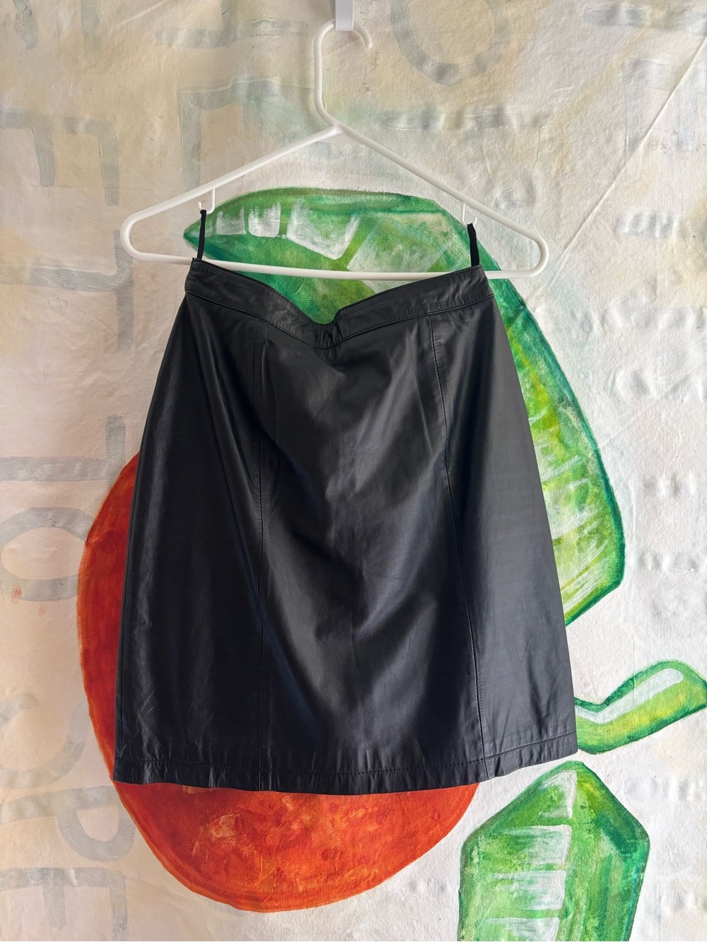 Vintage Wilson’s Leather Black Skirt